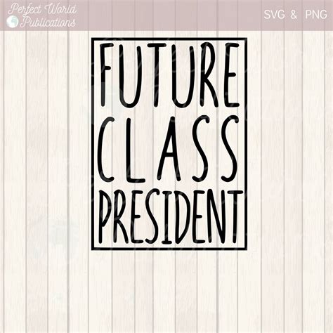 Class President SVG 的图像结果