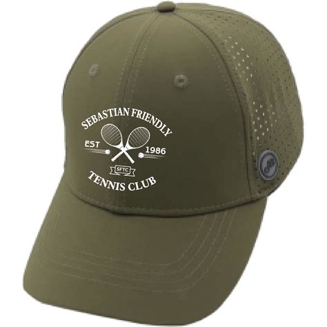 John Boy Hat with Embroidered Tennis Club Logo - HG Printing & Graphics