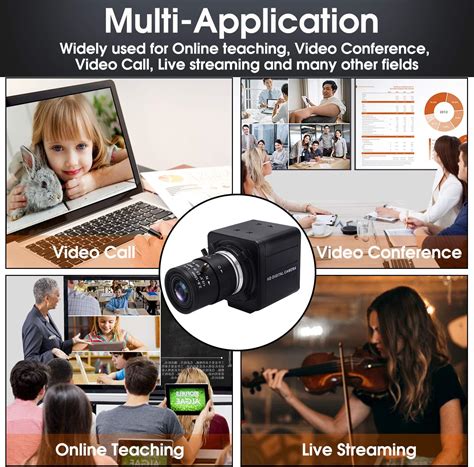 SVPRO 4K Webcam with Zoom Lens, HD Manual Focus 4K India | Ubuy