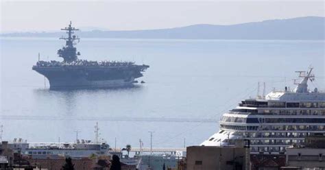 U Split uplovio jedan od najvećih i najmoćnijih ratnih brodova na ...