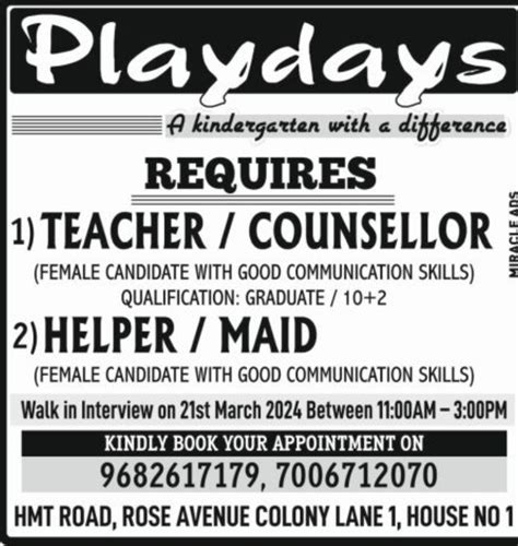 Jobs in jammu kashmir teaching non teaching position