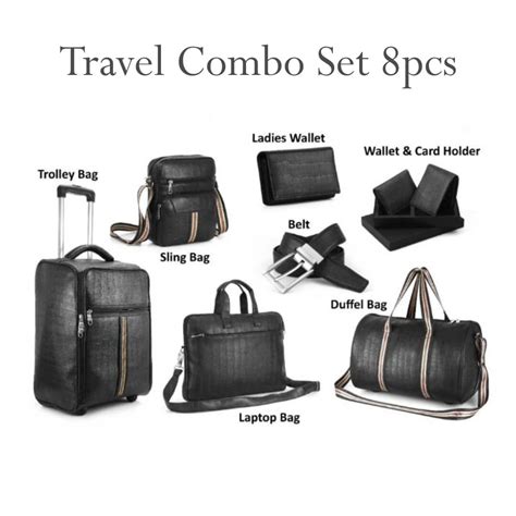 Travel Combo Set 8pcs