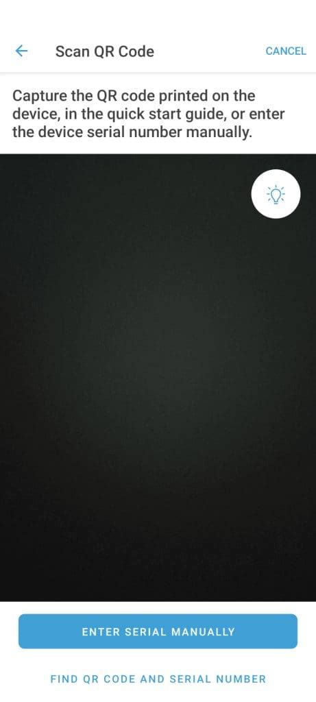 Image result for How to Scan Blink Camera Code