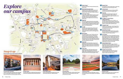 Clemson University Campus Map (2025) - All Maps