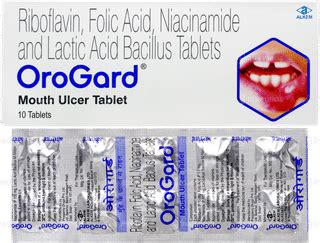 Orogard Mouth Ulcer Tablet 10 - Uses, Side Effects, Dosage, Price ...