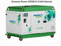 Greaves Power Diesel Generator - Greaves Power CPCB IV 5 kVA Genset ...