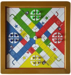 RIVOXX Reversible 2 in 1 Ludo & Snakes Ladders (Saap Seedhi) Travel ...