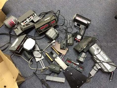 LOT OF USED HAND HELD RADAR UNITS | GovDeals