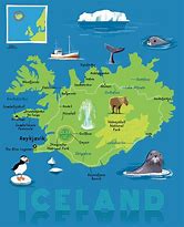 Image result for Detailed Map of Iceland
