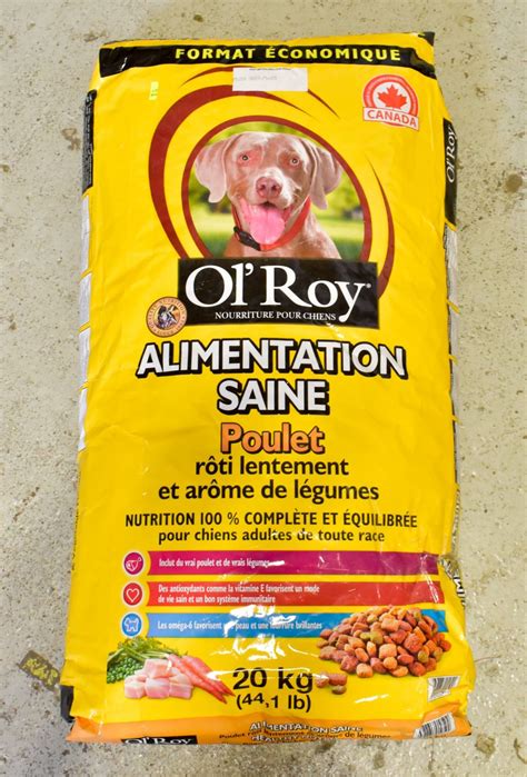 20KG BAG OF OL'ROY DOG FOOD