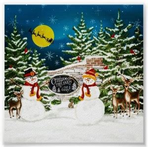 Christmas Tree Poster Sticker (self adhesive) Poster 12 inch X 18 inch ...