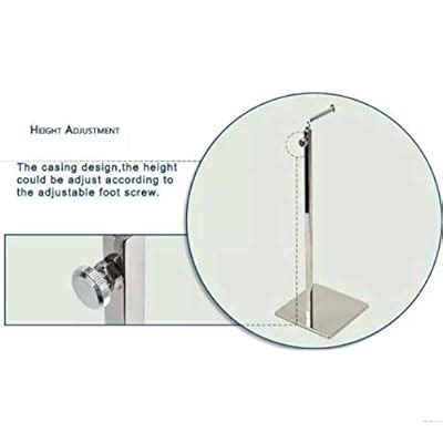 Buy Single Hook Adjustable Purse Display Stand Metal Adjustable Handbag ...