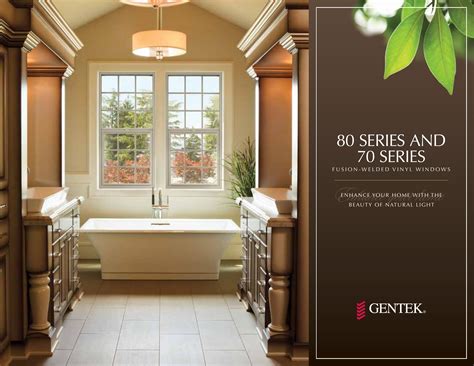 Gentek Building Products, Inc., Catalogs, 80 Series and 70 Series ...
