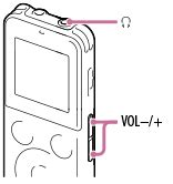 Help Guide | Monitoring sound while recording