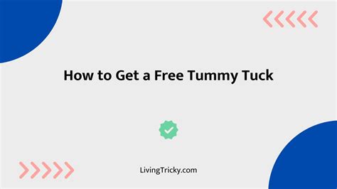 How to Get a Free Tummy Tuck: Medical & Grant-Based Options - LivingTricky