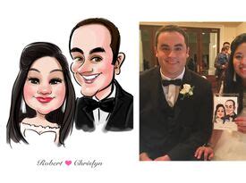Sharon T. Caricatures (Live Digital Caricatures) - Caricaturist South ...