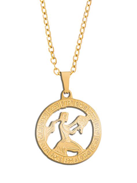 Gold Plated Delicate Stylish and Latest Zodiac Sun Sign Rashi Pendants ...