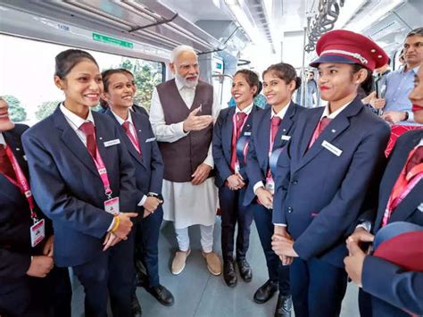 PM Modi inaugurates first Namo Bharat Train: See pics - PM flags off ...