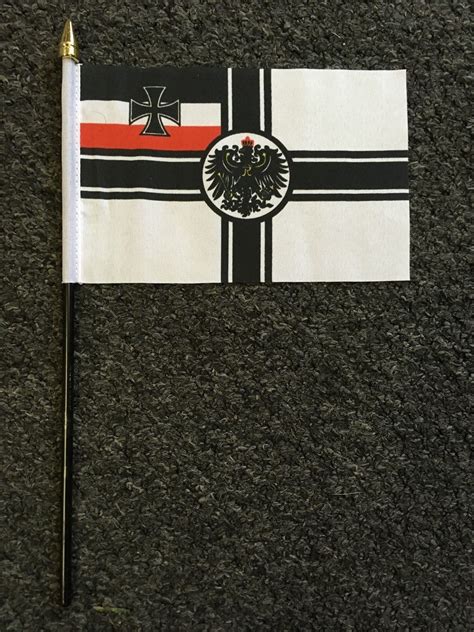 German WW1 Iron Cross Flag Imperial 2nd Reich Deutchland 1914 War WWI ...
