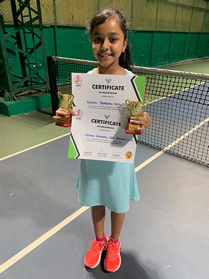Dhirubhai Ambani International School students achievements in Tennis