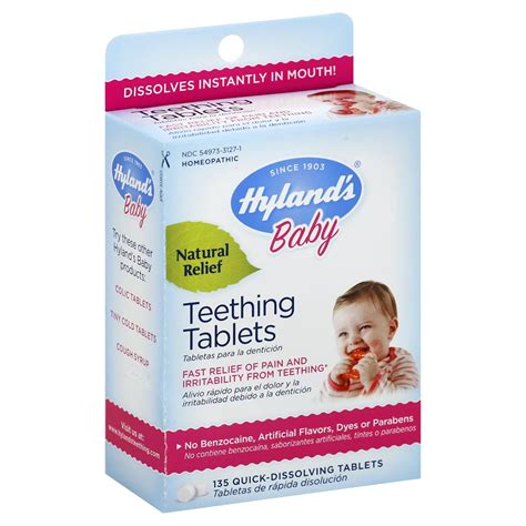 Hylands Baby Quick-Dissolving Teething Tablets - Shop Teething at H-E-B