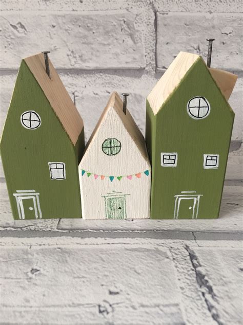 Wooden Houses | Small wooden house, Wooden house decoration, Scrap wood crafts