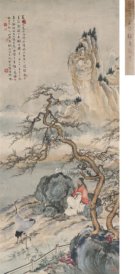 梅妻鹤子图-中国书画（三）-2004年秋季大型拍卖会-荣宝斋(上海)拍卖有限公司