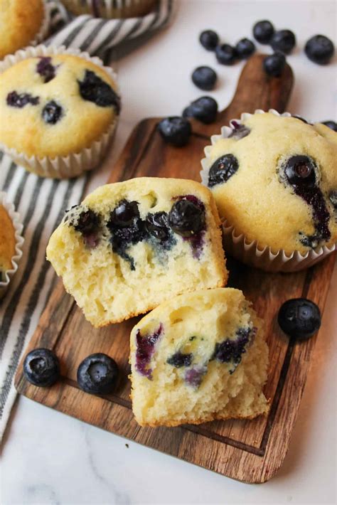 Small Batch Blueberry Muffins - BeeyondCereal