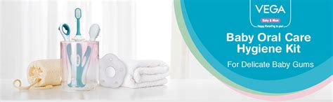 Buy Vega Baby & Mom Dental Kit - Blue | Made of 100% Food Grade |Oral ...