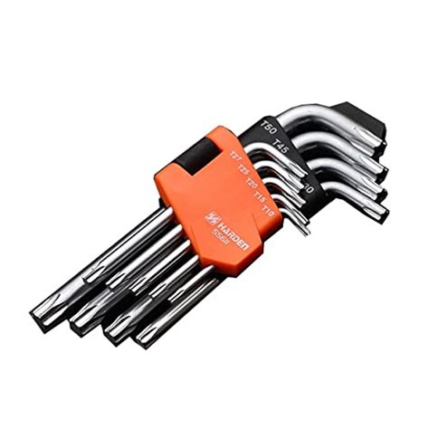 Edward Tools Star Key Wrench Set - Hardened Chrome Steel Screwdriver ...