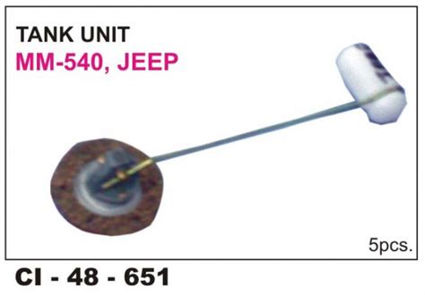 Car International Tank Unit Mm540, Jeep, CI-651 for Mahindra Jeep ...