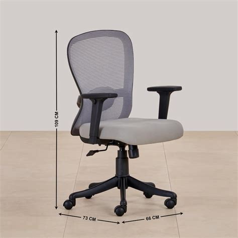 Buy (Refurbished) Alps NXT Polypropylene Medium Back Office Chair ...