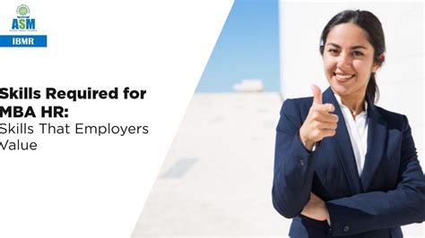 MBA HR Skills in 2026: Career Skills & Future Scope | ASM IBMR