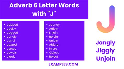 450+ 6 Letter Words with J List, Meaning, PDF
