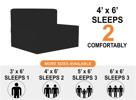 Buy Aart Store 4X6 Feet Two Seater Printed Mechanism Type Fold Out Sofa ...