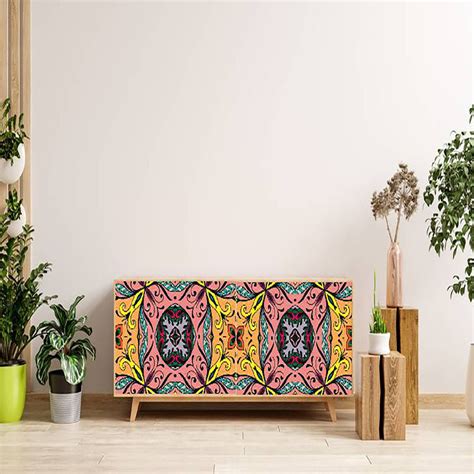 Pop Damask Sticker – Myindianthings