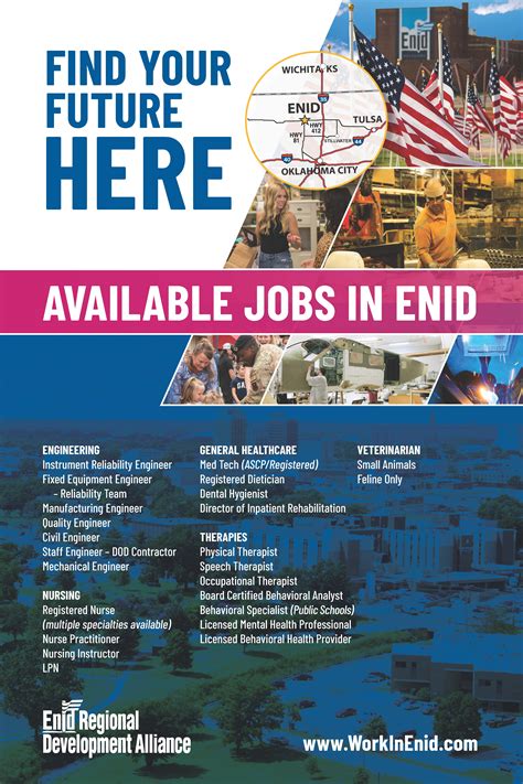 ERDA Promotes 20+ Enid Jobs at Local Career Fair