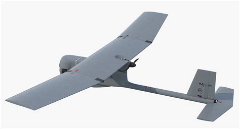 Small Hand Launched Remote Controlled UAV RQ 11B Raven 3D model | 3D ...