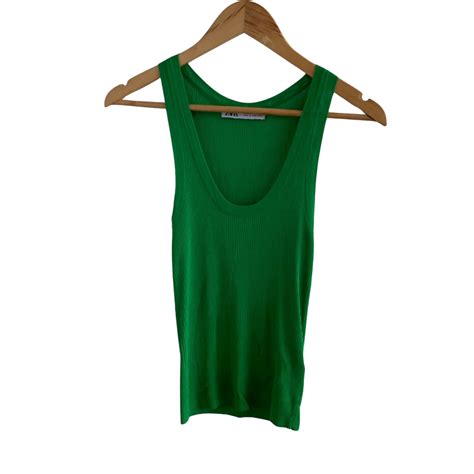 Zara Small Green Singlet (s)