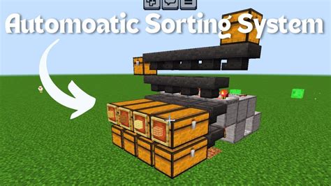 Image result for Automating Sorting System for 1.16 .5 Mod