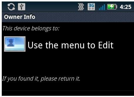 Technology World: How To Display Owner Information On Your Phone’s Lock ...