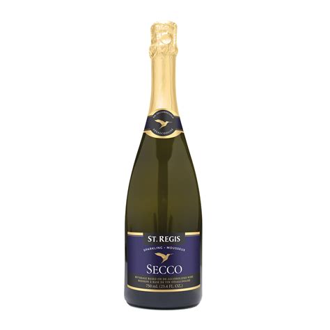 Buy ST. REGIS De-Alcoholized Secco Wine Bottle 25.4 Fl Oz (1 Pack ...