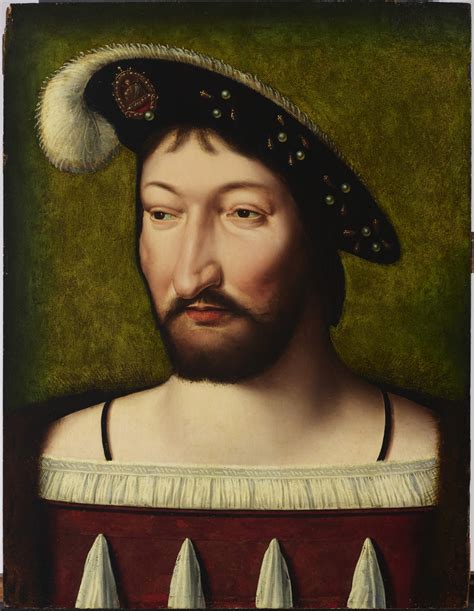 Joos van Cleve, Portrait of Francis I, King of France, ca. 1525-1530 ...