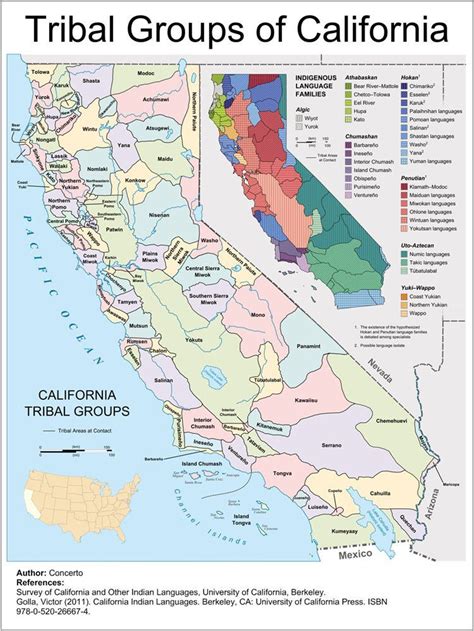 California Native American Tribes Map: 100+ Tribes & Territories
