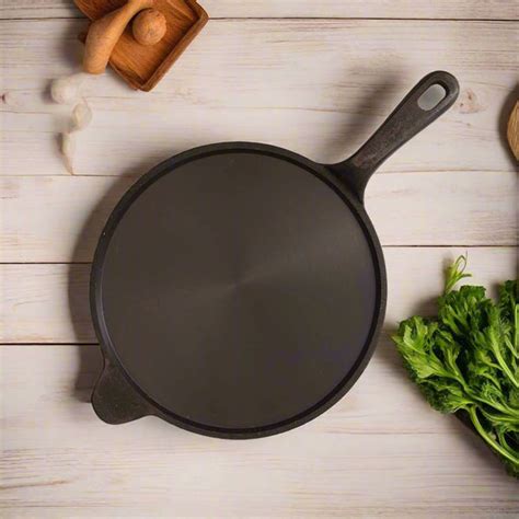Zishta Iron & Cast Iron Cookware | Iron Tawa, Kadai & Skillets