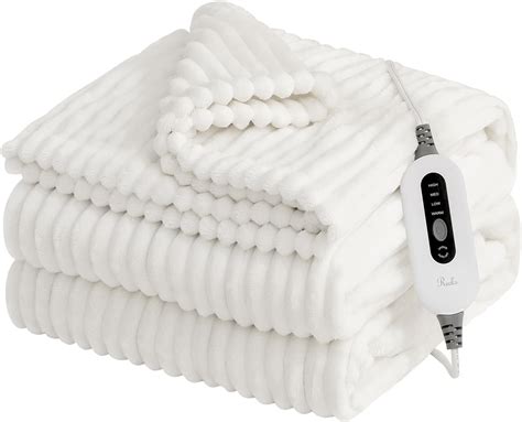 Amazon.com: Reaks Heated Blanket Throw - 50" x 60" Electric Blanket ...