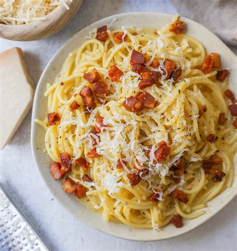 Spaghetti Carbonara With Bacon Instant Pot Pasta Carbonara Recipe