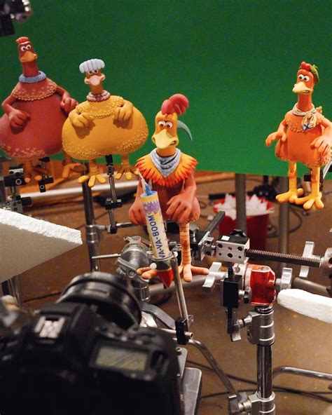 Behind the scenes for ‘CHICKEN RUN 2’. : r/Moviesinthemaking