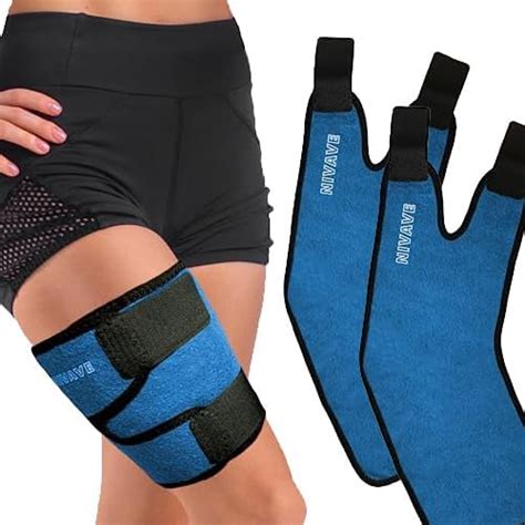 Buy Nivave Thigh Adjustable Neoprene Brace - Hamstring Quad Wrap, Thigh ...