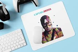 SHRI SAPTHAHARI ENTERPRISES Captain America face- Printed Animated ...